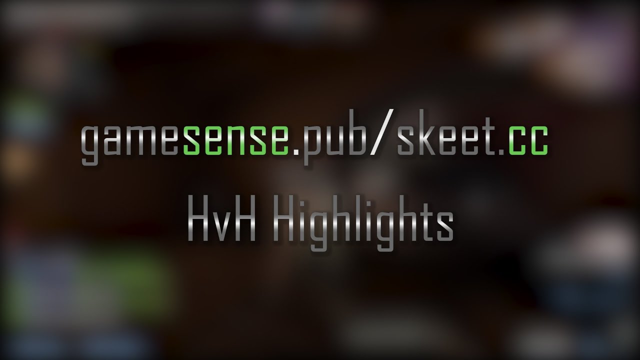 gamesense.pub/skeet.cc | Elusive DEBUG & Ephemeral BETA