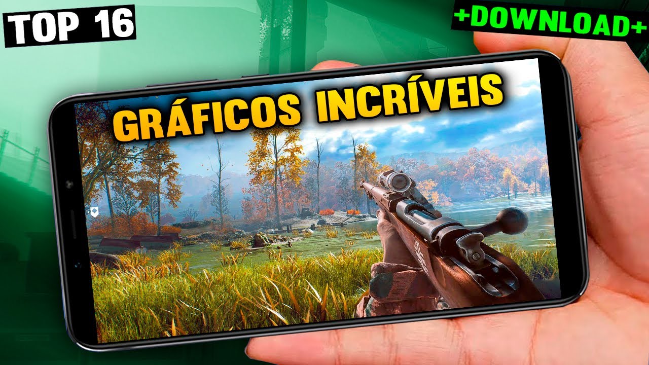 16 JOGOS INCR&Iacute;VEIS PARA ANDROID - IOS  COM GR&Aacute;FICOS DE CONSOLES (PS4 - XBOX ONE)