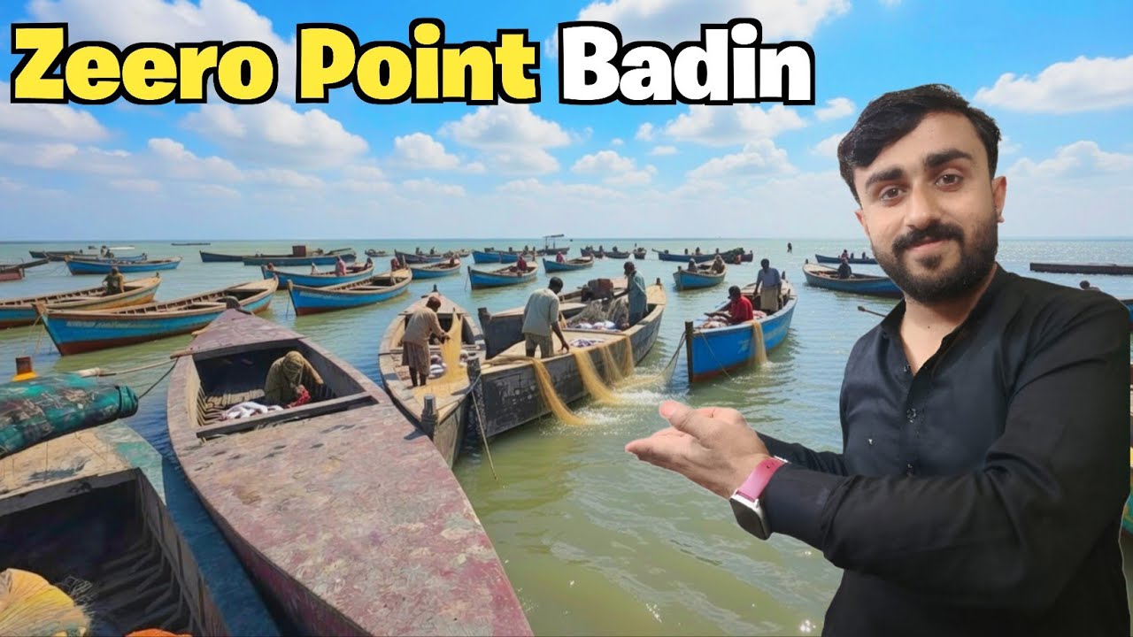 Zeero Point Badin Sindh Pakistan | Badin Solo Bike Tour | Sindh Pakistan Bike Travel | Abid Ali 110