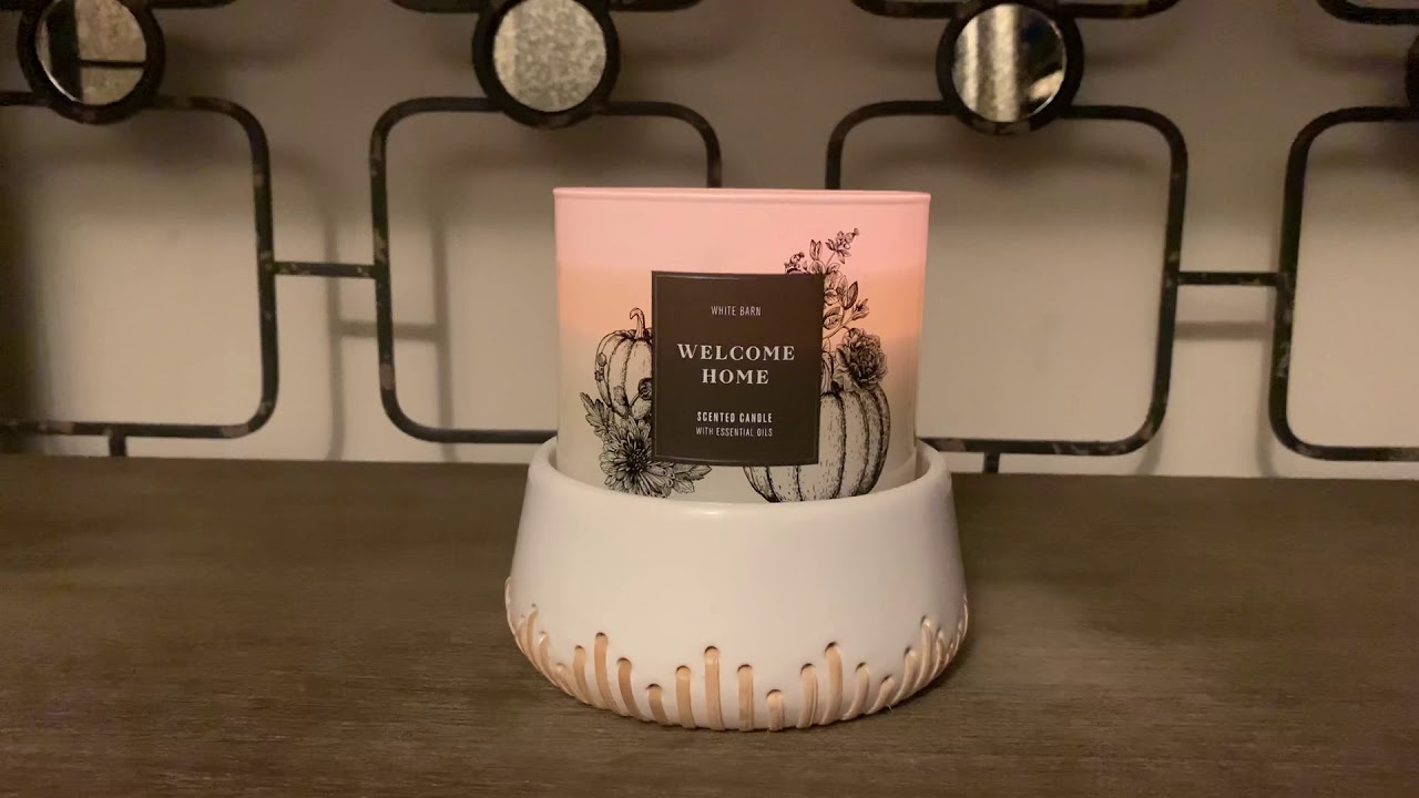 🦃 BATH AND BODY WORKS WELCOME HOME CANDLE REVIEW‼️