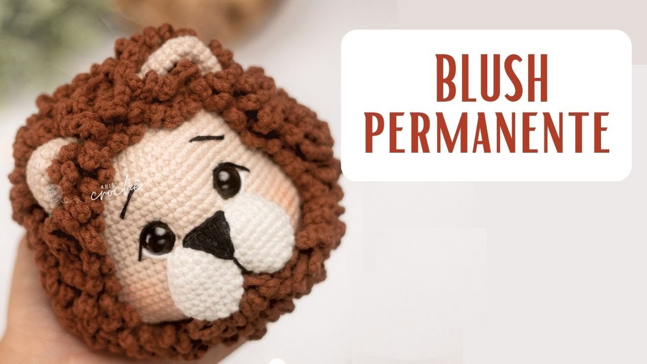 Como fazer Blush em amigurumi parte 2 / Amis Crochê