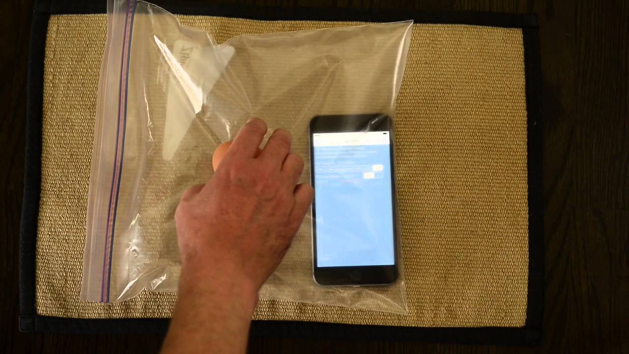 iPhone as a scale