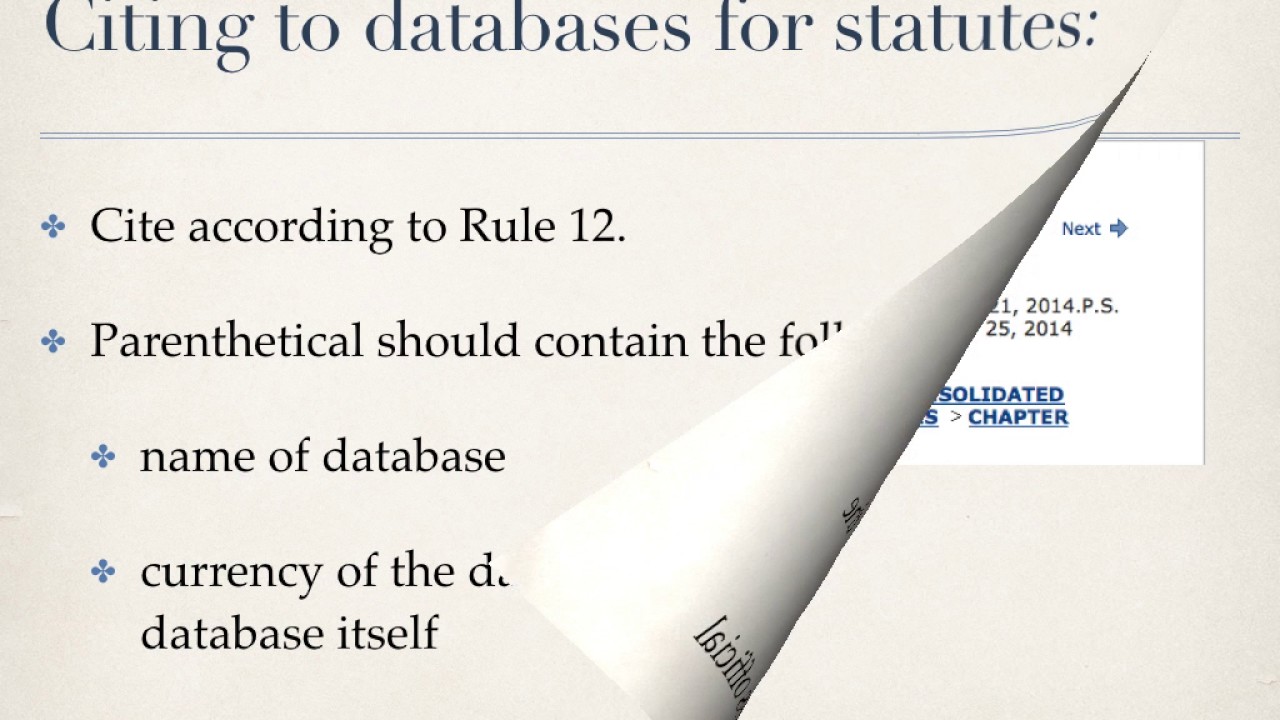 Bluebook 11 Internet Resources