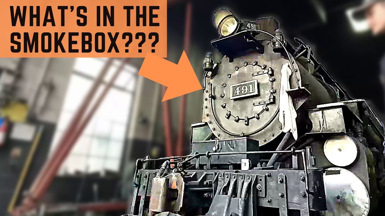 Why doesn't D&RGW 491 have a spark arrestor? - A  look inside
