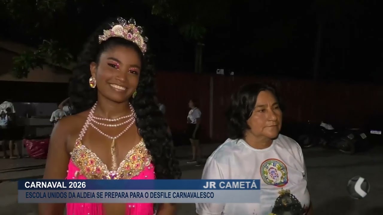 ESCOLA UNIDOS DA ALDEIA SE PREPARA PARA O DESFILE DO CARNAVAL.
