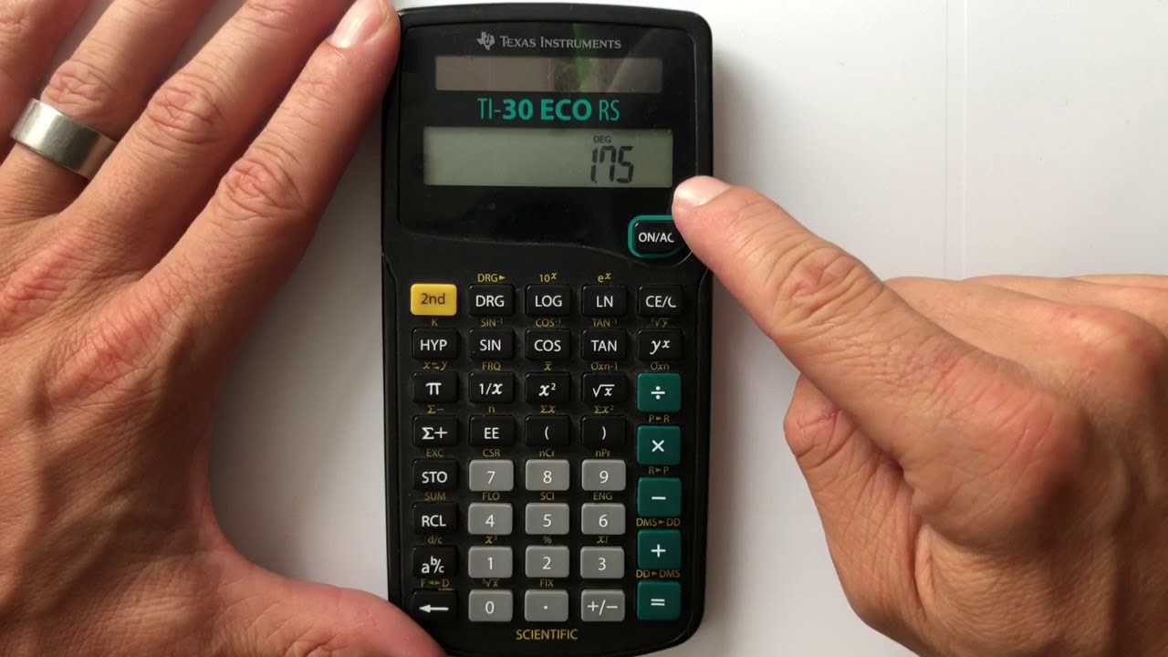 Taschenrechner TI 30 ECO RS