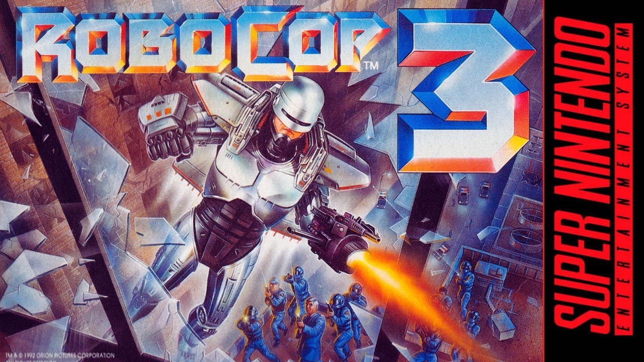 RoboCop 3 - SNES Longplay [4K, 60fps]