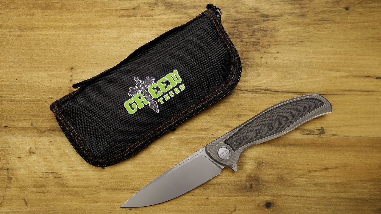 New !  F95NLCD   Green Thorn  (сталь VG10) + полная разборка !!!