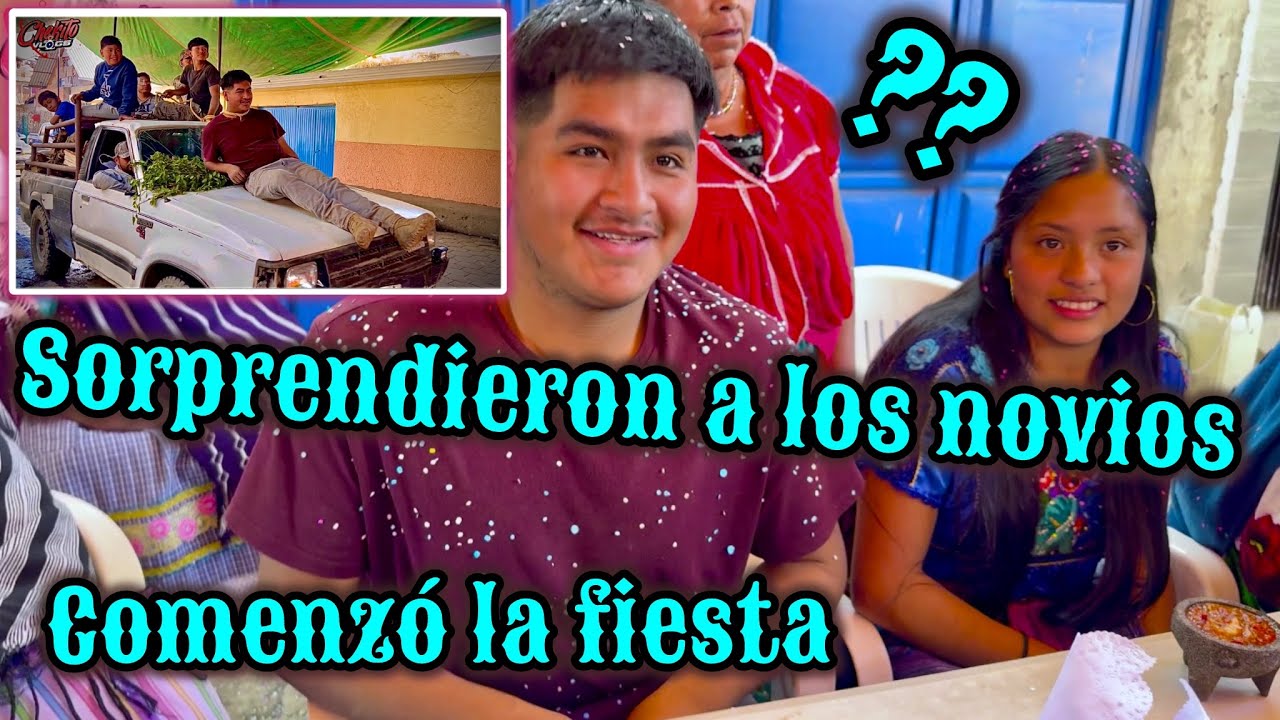 PRIMER DÍA DE FIESTA ENTRADA DE LEÑA PARA LA FAMILIA DE LA NOVIA. Sorprenden al novio con picante🥵🌶️