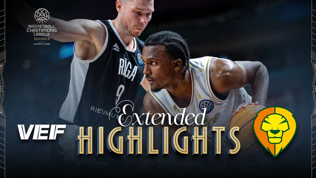 VEF Riga v Patrioti Levice | Full Game Highlights | #BasketballCL 2025-26