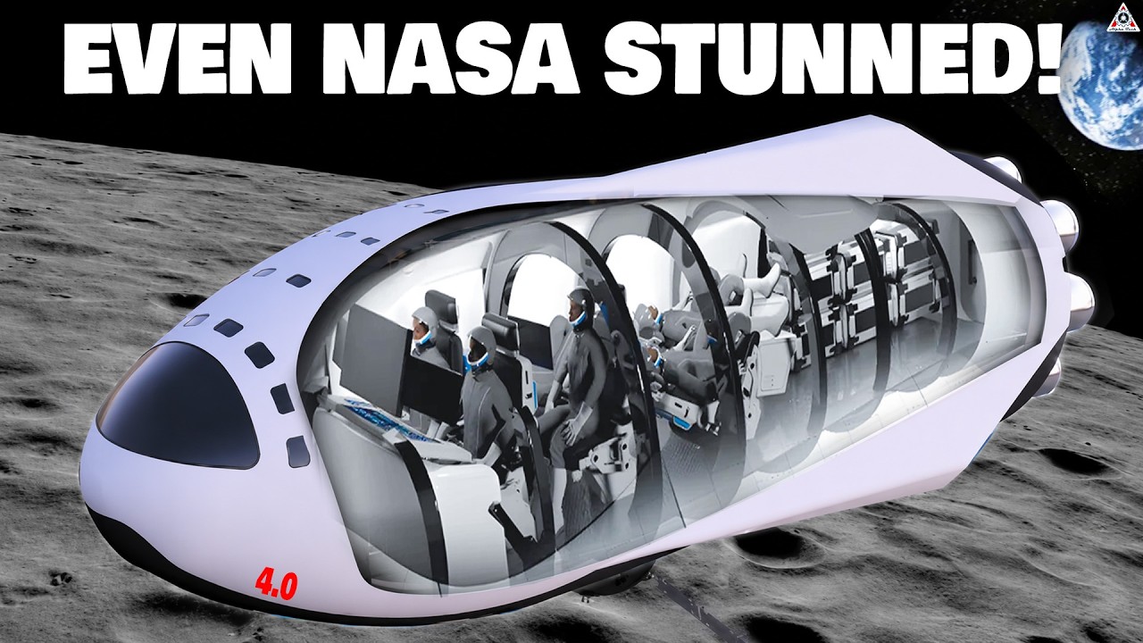 Более безопасный способ SpaceX построить базу на Луне удивил NASA и Китай!