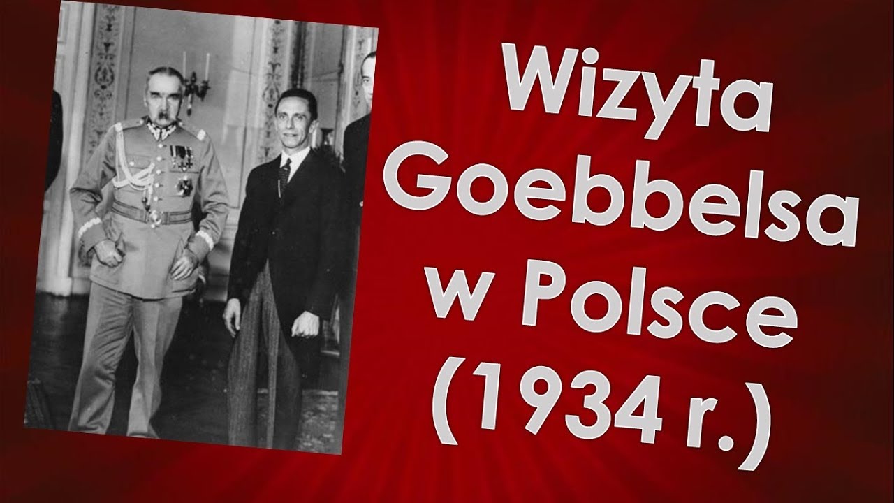 Wizyta Josepha Goebbelsa w Polsce (1934 r.)