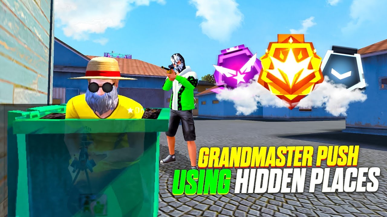Pushing Grandmaster using Hidden places in cs rank FT@Gaming with IDEA