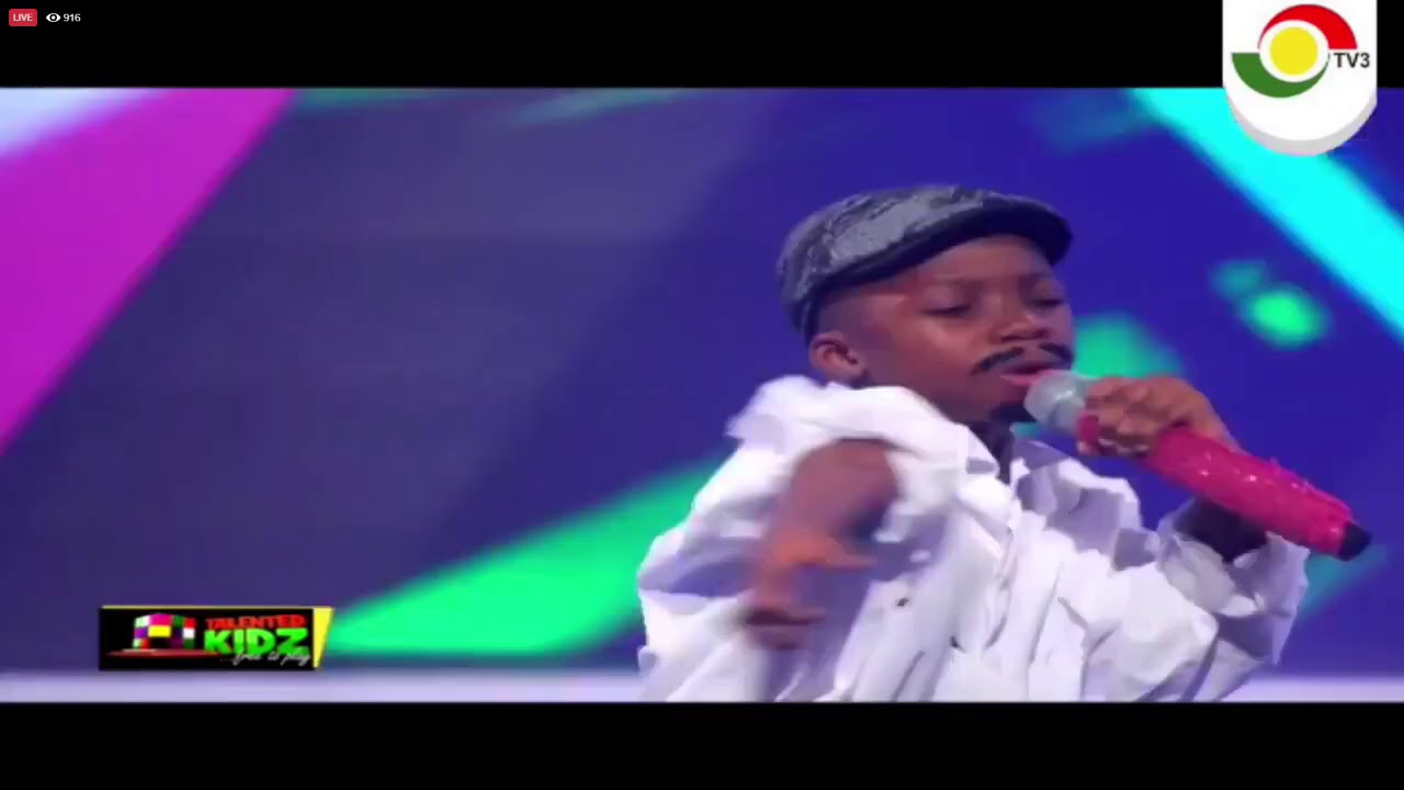 WOW Akwadaa Nyame Amazing and Touching Performance Again. Vote4Him