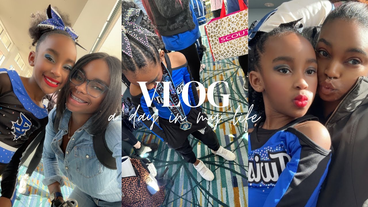 Life of a Cheer Mom Vlog | All Star Cheer | Competition Day!!