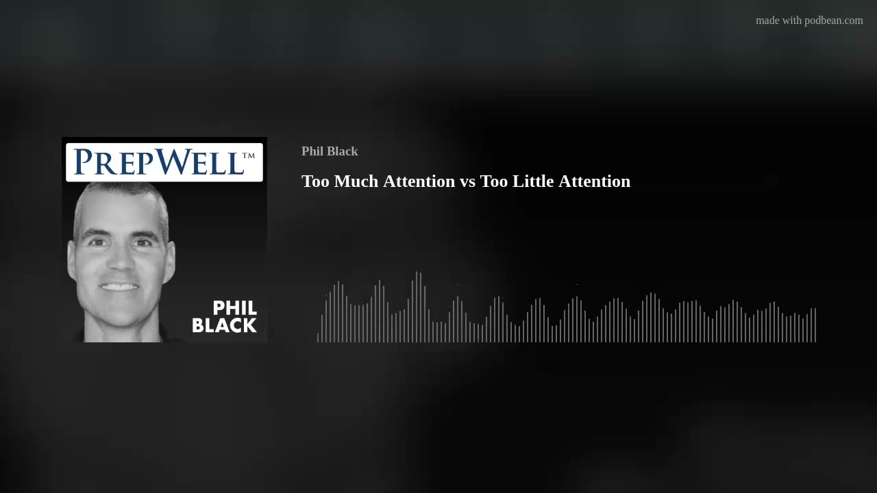 Too Much Attention vs Too Little Attention