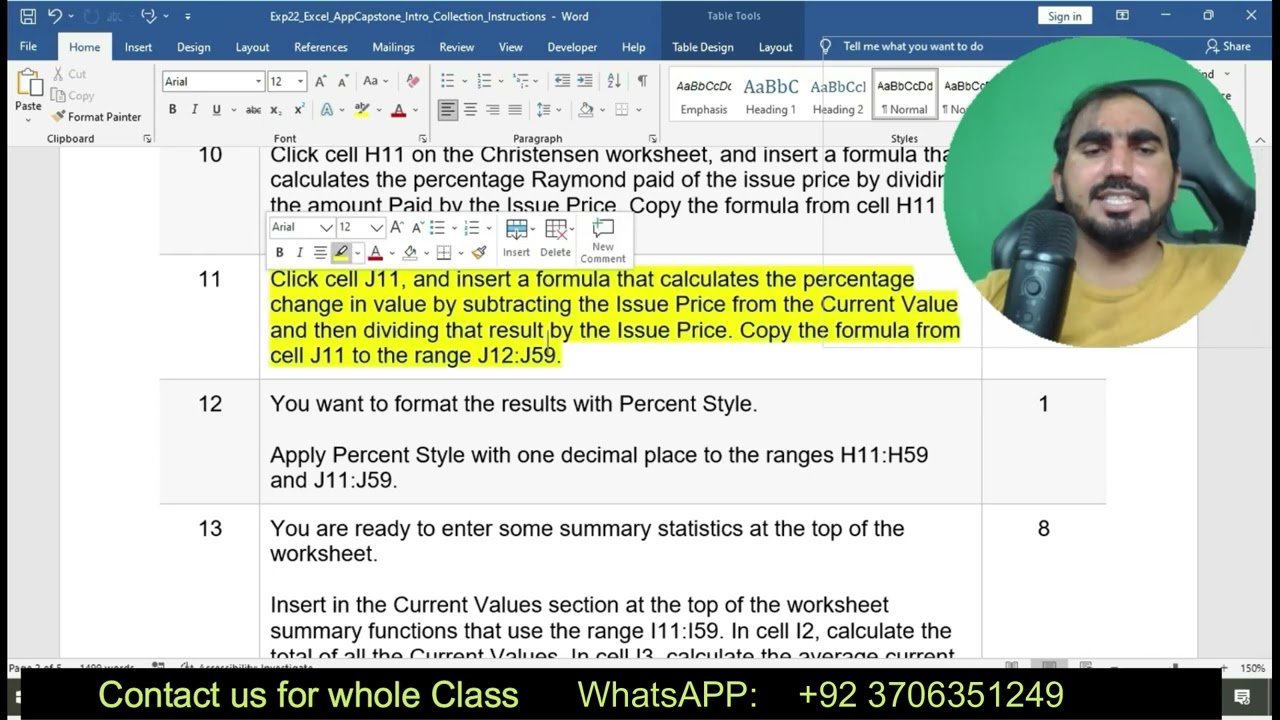 Exp22_Excel_AppCapstone_Intro_Collection | Exp22 Excel AppCapstone Intro Collection/complete steps
