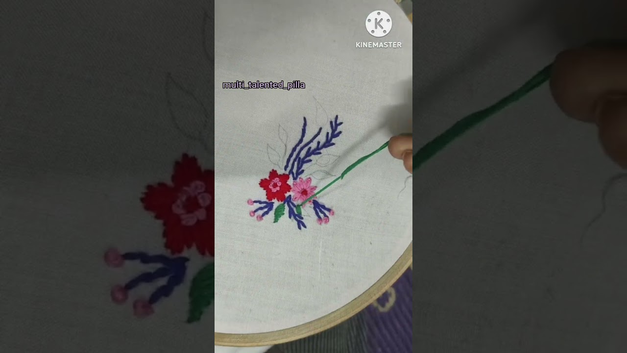 Reversing video #embroidery #diycrafts #handembroidery #diynstitch #beginnersstitch