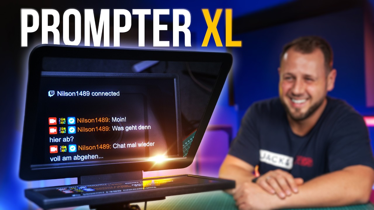 Professionelle CREATOR werden ihn LIEBEN! Elgato Prompter XL