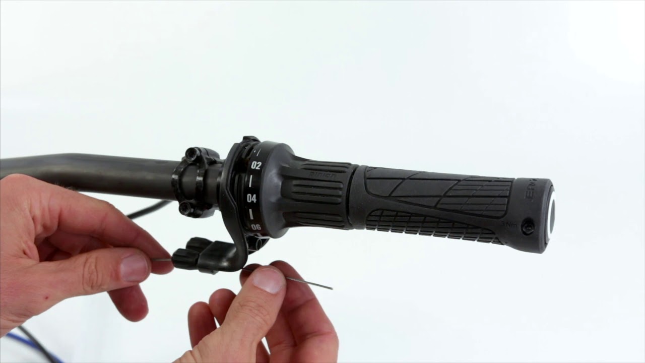 Pinion Schaltzugmontage mit DS2 Schaltgriff und Getrieben der C-Linie