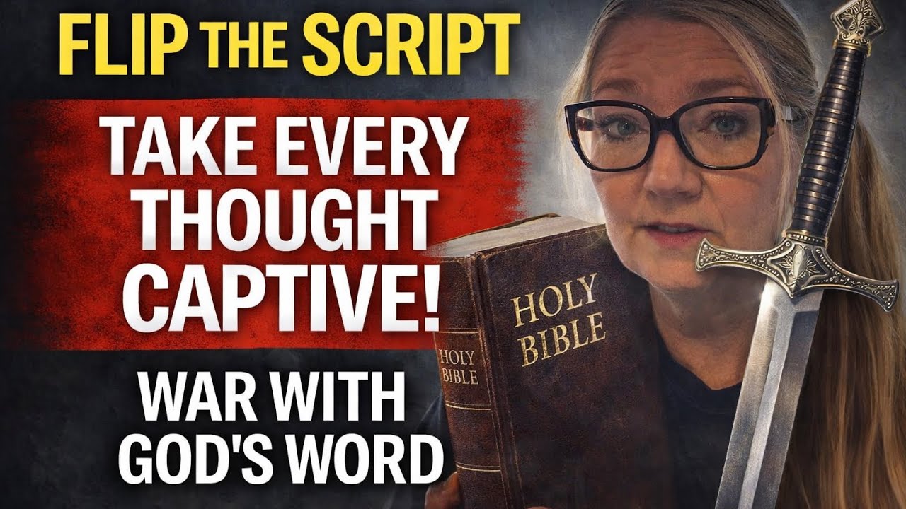 Flip the Script | Renewing the Mind, Taking Every Thought Captive & Waging War with God’s Word|sword