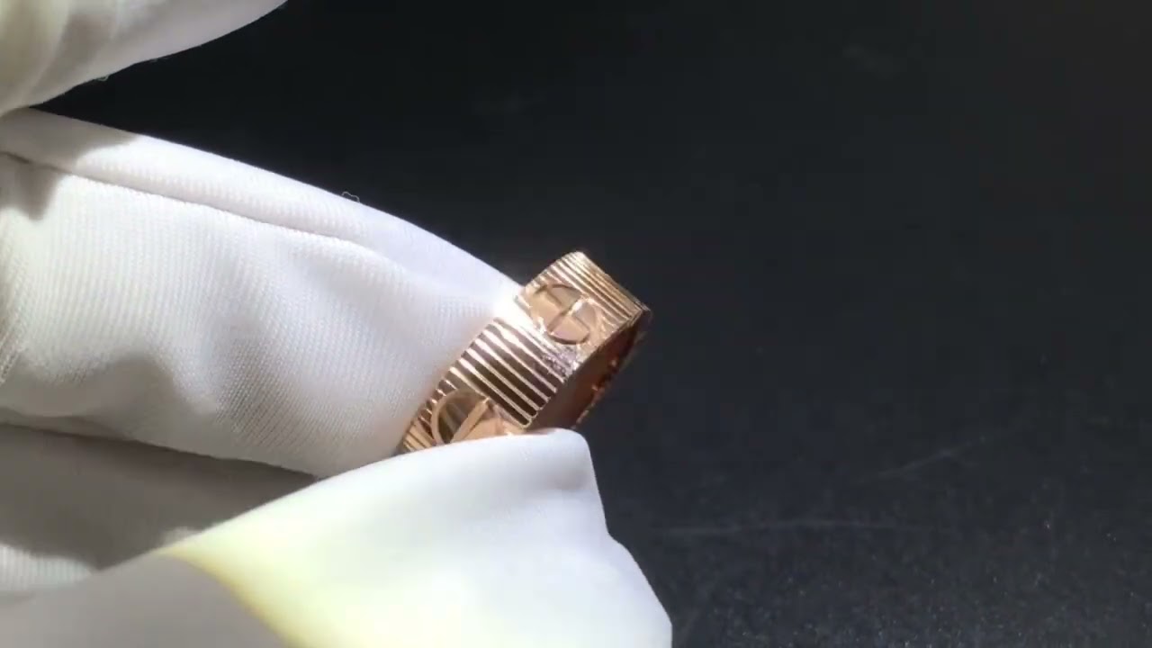 Cartier Love Unlimited ring 18k rose gold