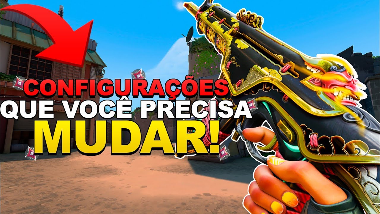 CONFIGURAÇÕES que você PRECISA MUDAR no seu VALORANT em 2026
