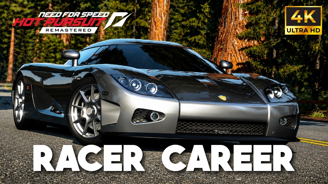 NFS HOT PURSUIT REMASTERED - Full Racer Career | 4K