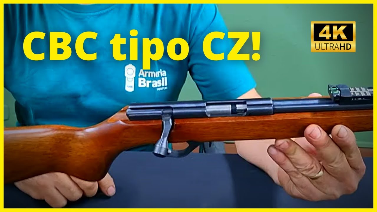 😱 CARABINA CBC .22 CUSTOMIZADA Tipo CZ. 1911