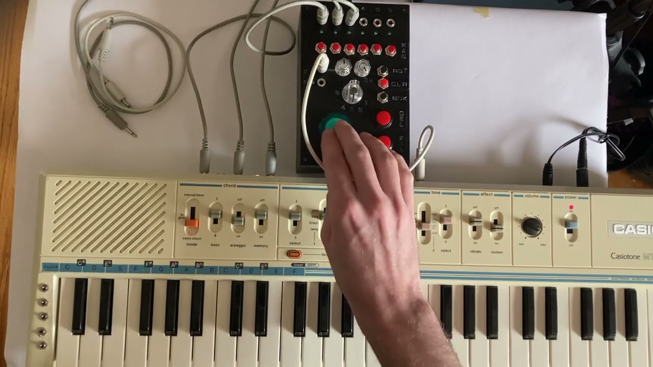 Casio MT-45 with Mods