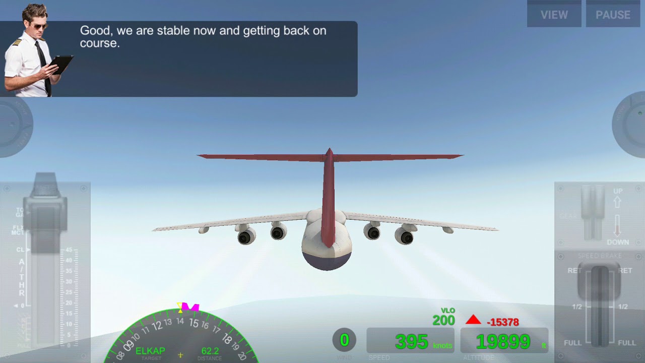 Airline Commander - Licence test - Stalling #airlinecommander #aircraft #flightsimulator