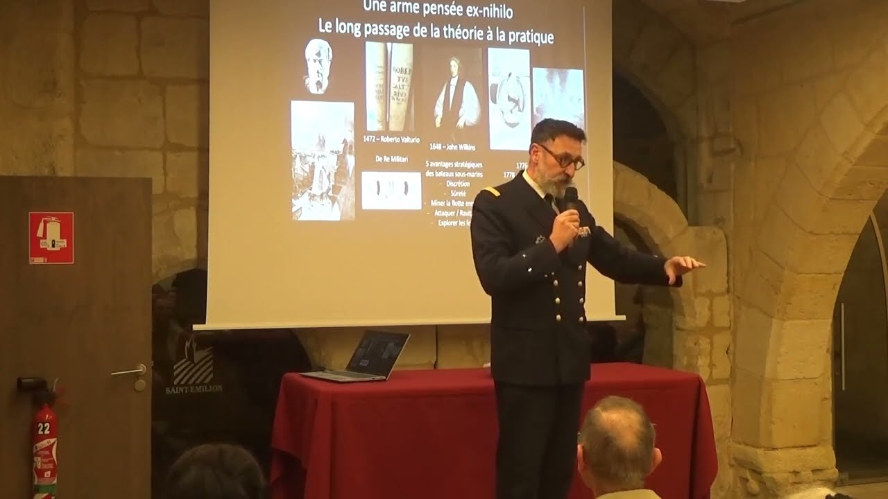 Conférence du 22 Mars 2023 - Les sous -marins avant Jules Verne
