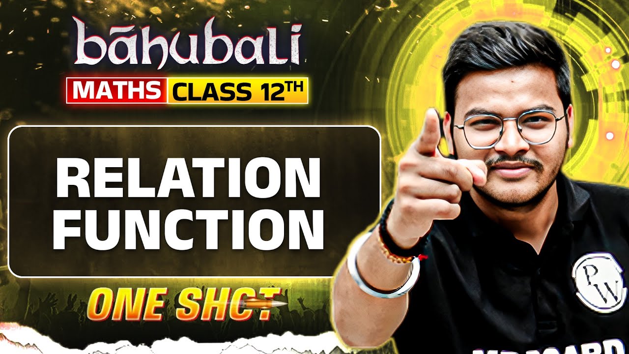 MP Board Class 12th Maths 📊✨ | Relations & Functions Simplified in One Shot 🚀✅