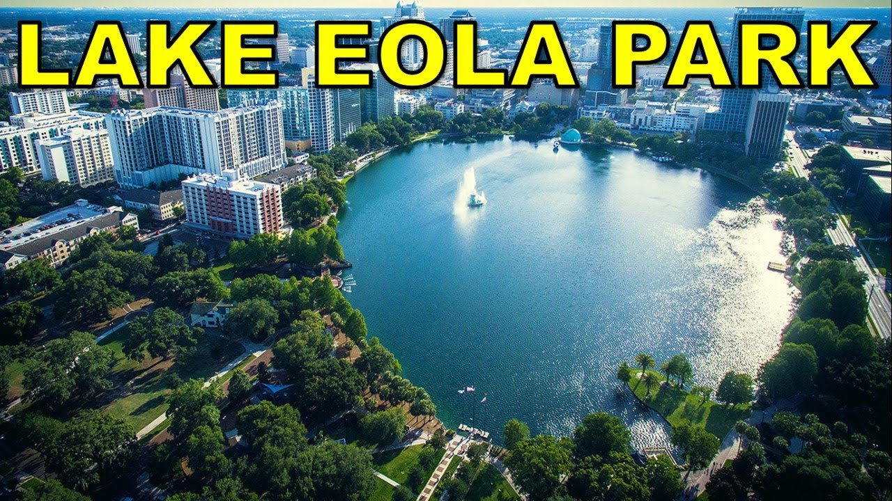 Lake Eola Park, Orlando Florida