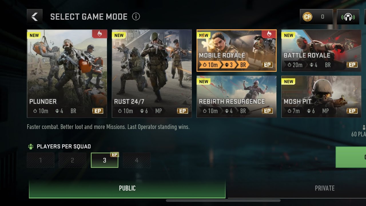 Warzone Mobile: How to Change Squad Size Tutorial! (For Beginners)