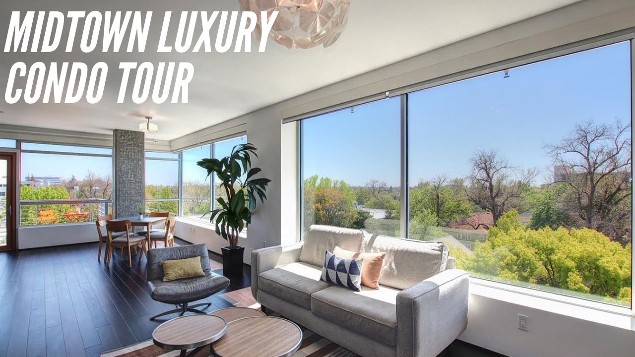 A Luxury Condo You Can Get For $750,000 in Midtown Sacramento California! | Empty Apartment Tour!
