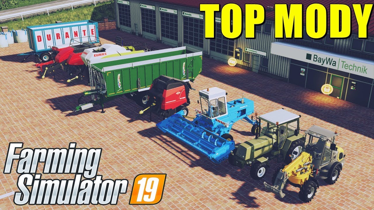 TOP 10 MODÓW DO FS 19 #MODHUB #3