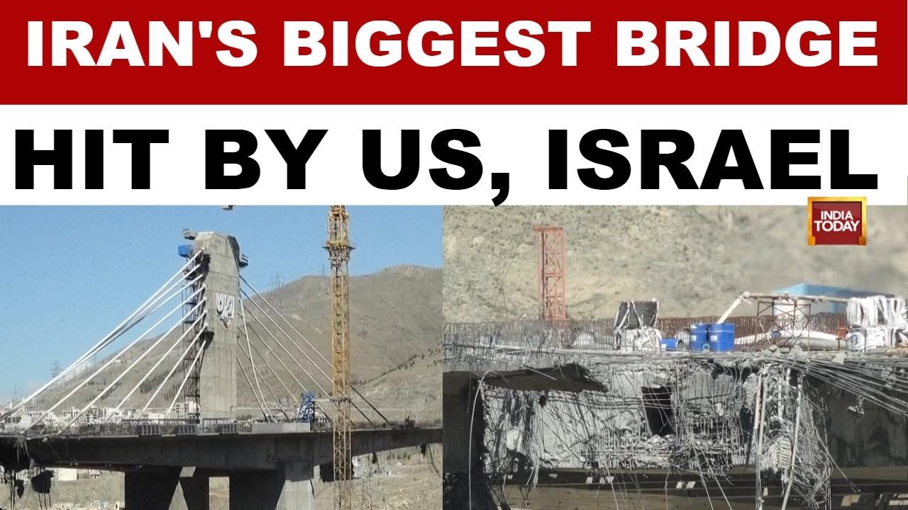 Iran Says B1 Bridge Hit In US & Israel Strike Was Not A Military Target, Eight Killed In Alborz