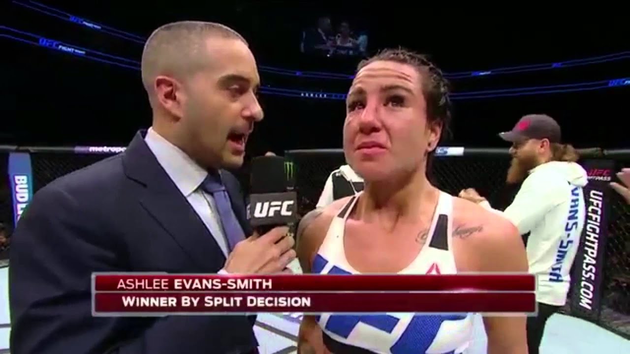 Fight Night Pittsburgh: Ashlee Evans-Smith Octagon Interview