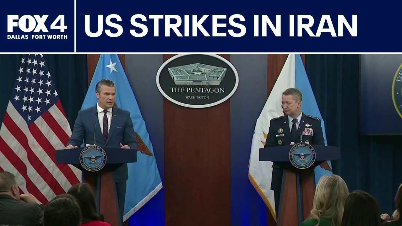 FULL CONFERENCE: Pete Hegseth updates on US strikes in Iran