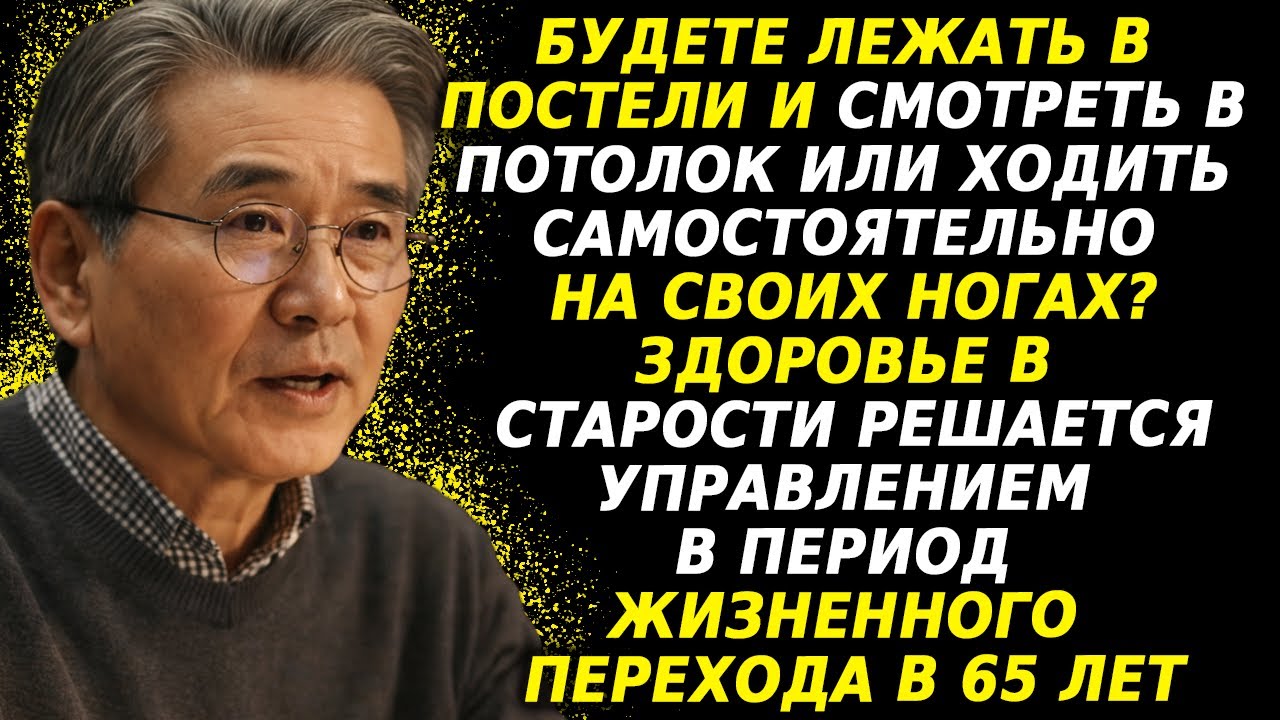 Лежать в постели или ходить своими ногами? Как в 65 лет заложить здоровье и активность на старость
