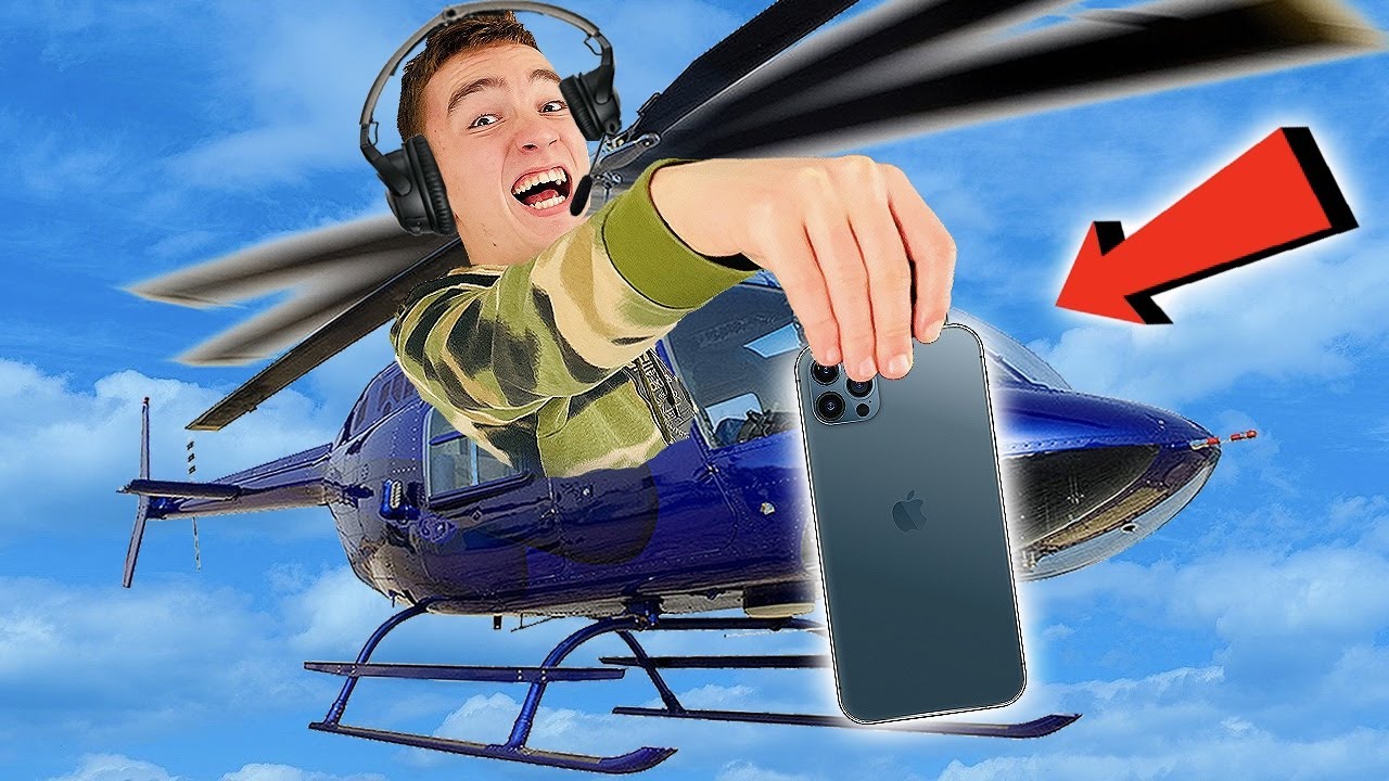 ИЗПУСНАХ СИ ТЕЛЕФОНА ОТ ХЕЛИКОПТЕР!
