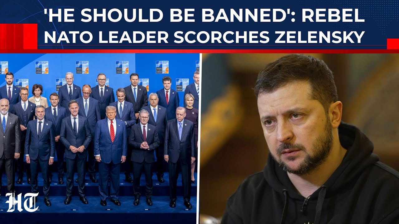 'Zelensky Should Be Banned': Rebel NATO Leader Goes On Angry Rant, Refuses All Ties With Ukraine