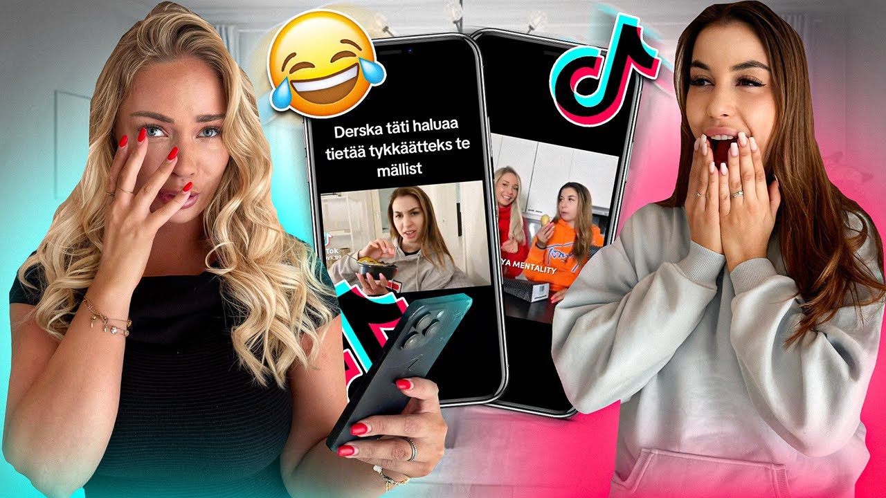 REAGOIDAAN MEISTÄ TEHTYIHIN OUTOIHIN TIKTOKKEIHIN 😂