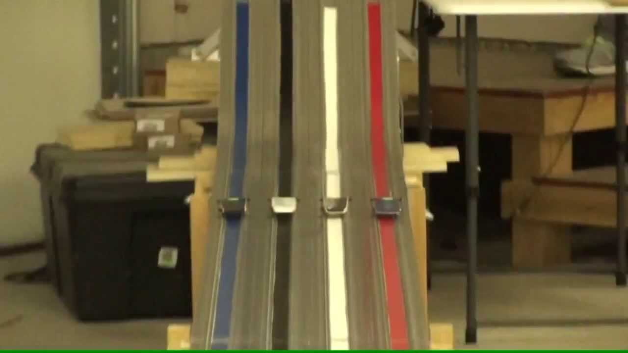 Fastest Pinewood Derby Eliminator NPWDRL MOTM Tournament Race #3 Oct 2013