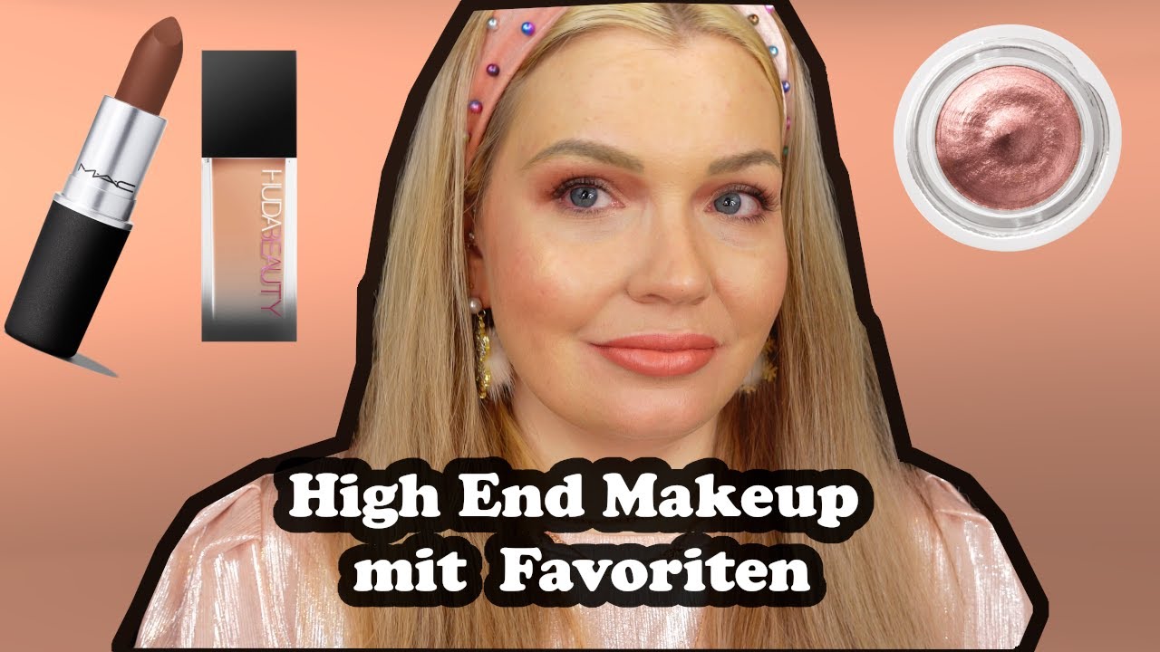 High End Makeup  mit meinen Favoriten♥️| Charlotte Tilbury, Mac, Huda Beauty...
