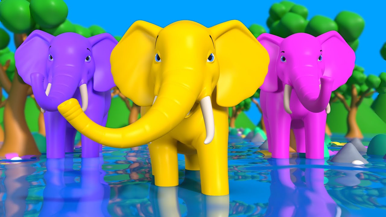 Ek Mota Hathi |part |01 Nursery Rhymes for Childrens | Hindi Poems