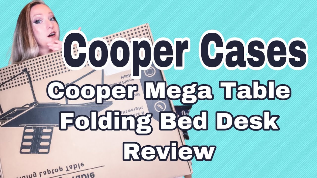 COOPER CASES | COOPER MEGA TABLE FOLDING BED DESK REVIEW