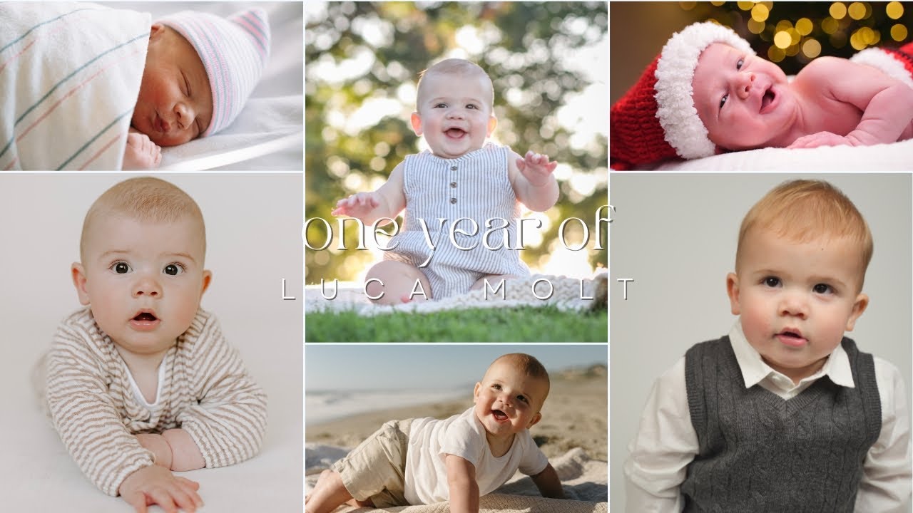 LUCA'S 1ST YEAR OF LIFE!!!