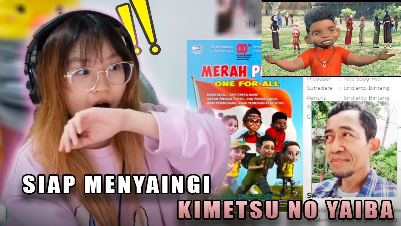 Reaksi @vanny.skuyyy Lihat Animasi Merah Putih One for Alll 😂| [VNNY]